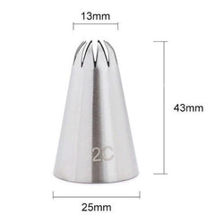 2C Icing Nozzle Stainless Steel