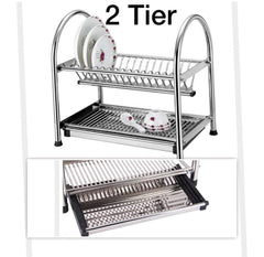 Heavy Stainless Steel Dish Rack