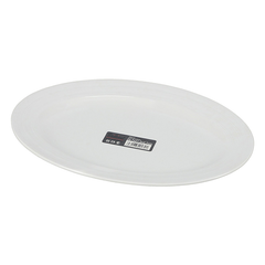 BRILLIANT 11.75 Ringed Oval Platter 24c