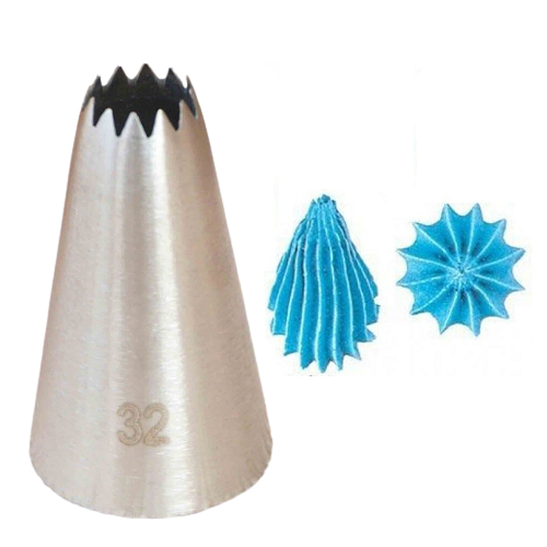 32 Icing Nozzle Stainless Steel