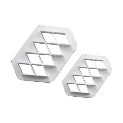Diamond Cake Cutter 2Pcs Set
