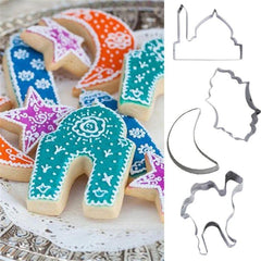 Mosque Theme Fondant & Cookie Cutter 5Pcs