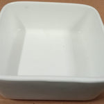 Porcelain Square Sauce Dipping Dishes 6 Pcs