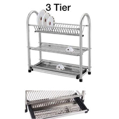 Heavy Stainless Steel Dish Rack