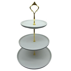 3-Tier Round Serving Platter