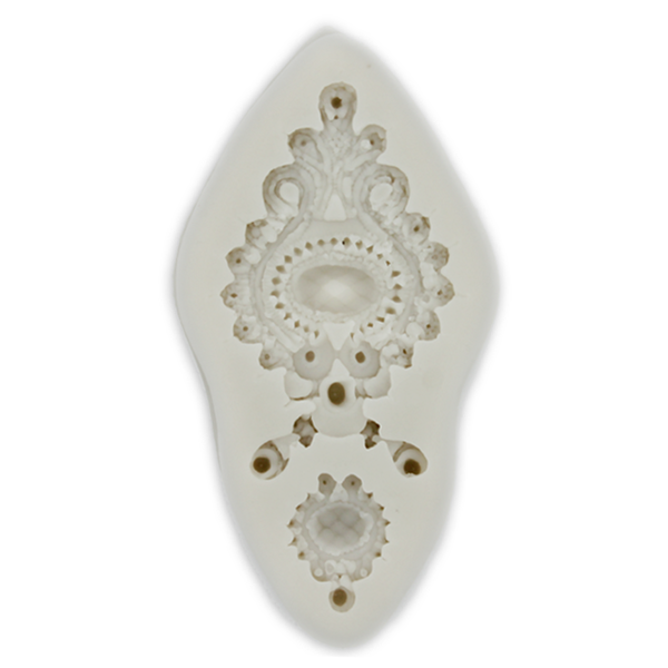 Silicone Fondant Mold Pearl Necklace - bakeware bake house kitchenware bakers supplies baking