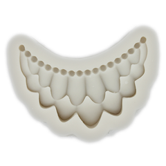 Silicone Fondant Mold Pearl Round Necklace - bakeware bake house kitchenware bakers supplies baking
