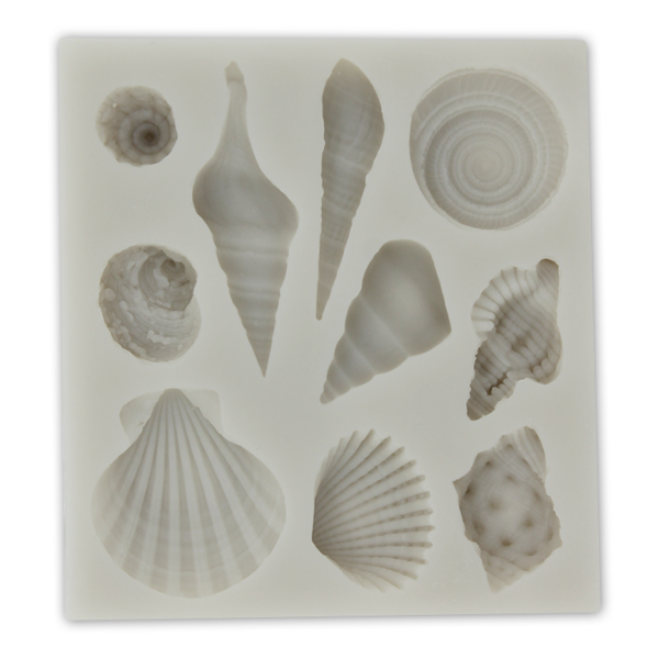 Sea Shell Shape Silicone Mold - bakeware bake house kitchenware bakers supplies baking