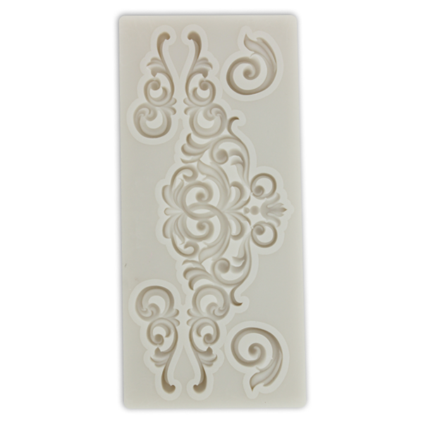 Silicone Fondant Mold Vintage Pattern - bakeware bake house kitchenware bakers supplies baking