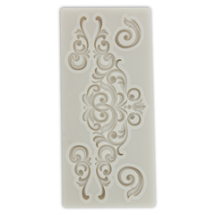 Silicone Fondant Mold Vintage Pattern - bakeware bake house kitchenware bakers supplies baking