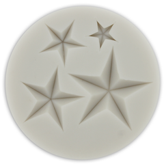 Silicone Fondant Mold Stars - bakeware bake house kitchenware bakers supplies baking