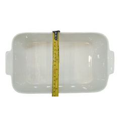 Porcelain Baking & Serving Dish Floral 2Pcs