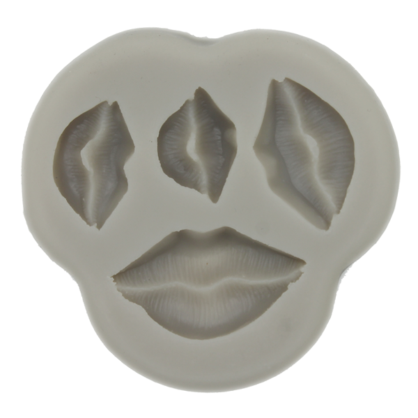 Silicone Fondant Mold 3D Lips - bakeware bake house kitchenware bakers supplies baking