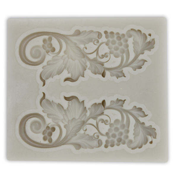 Silicone Fondant Mold Floral Lace - bakeware bake house kitchenware bakers supplies baking