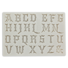 Silicone Fondant Mold Avenger Alphabets - bakeware bake house kitchenware bakers supplies baking