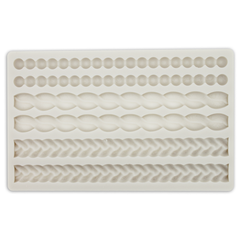 Lace Border Silicone Mold - bakeware bake house kitchenware bakers supplies baking