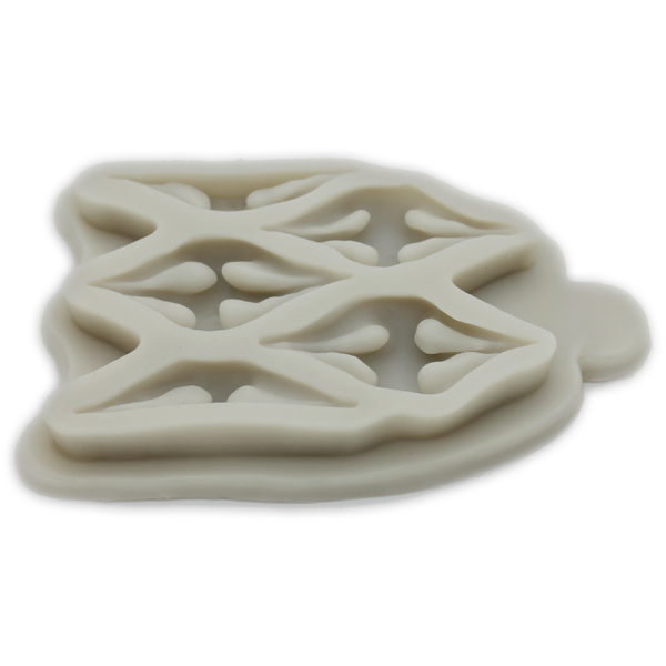 Silicone Fondant Mold Puff Icing - bakeware bake house kitchenware bakers supplies baking
