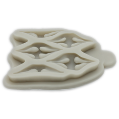 Silicone Fondant Mold Puff Icing - bakeware bake house kitchenware bakers supplies baking
