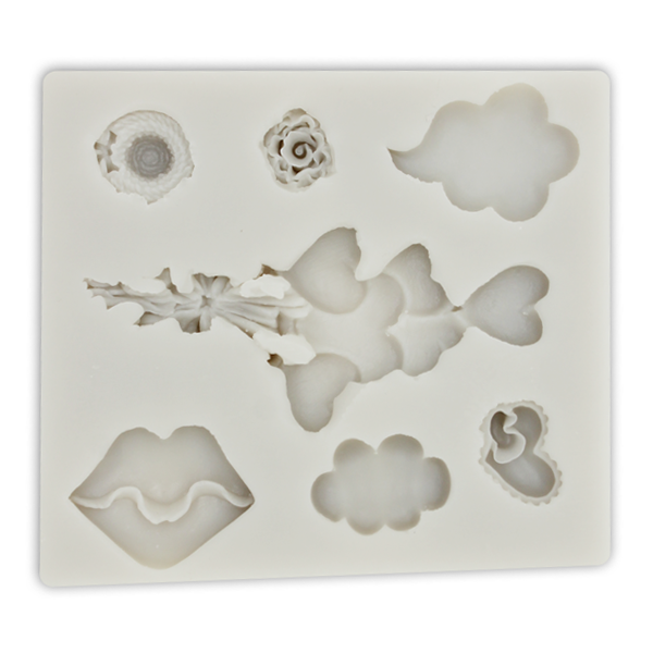 Silicone Fondant Mold Multi Shapes - bakeware bake house kitchenware bakers supplies baking