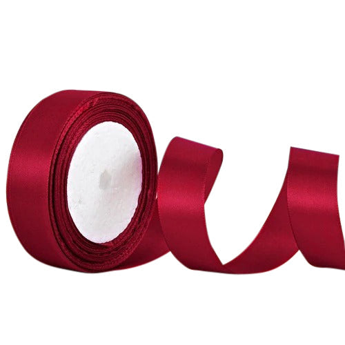 Maroon Ribbon For Decoration 2CM