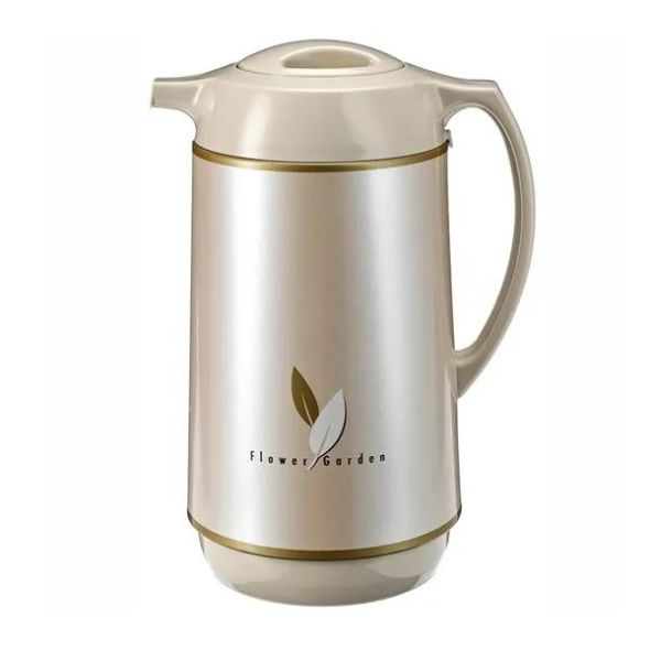 Glass Vaccum Beige 1ltr