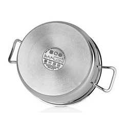 Saflon Safinox 30cm Flavia Karai With S/S LID 7.0Ltr