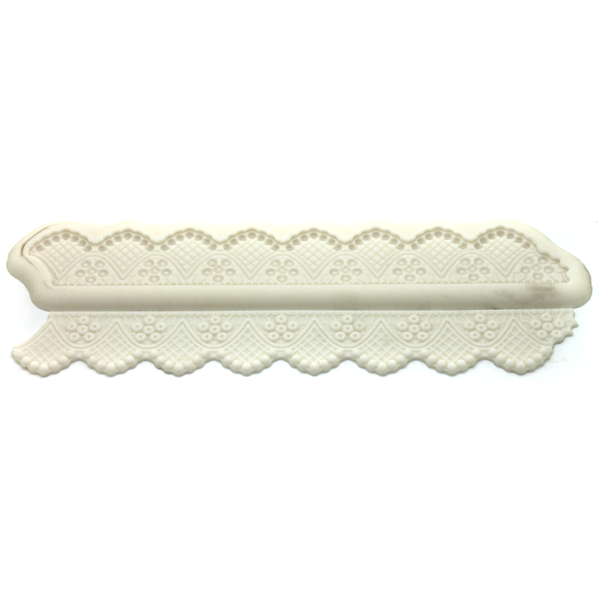 Silicone Fondant Mold Latticed Border - bakeware bake house kitchenware bakers supplies baking