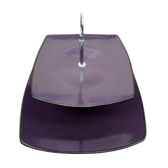 2-Tier Square Serving Platter