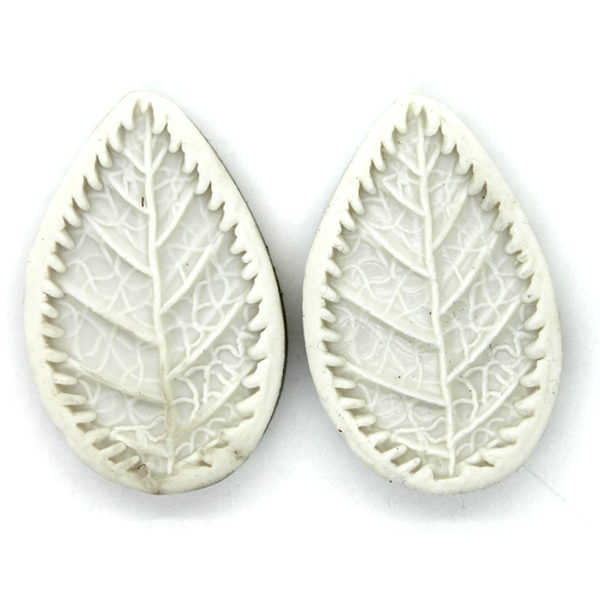 Leaves Silicone Mold 2 Cavity - bakeware bake house kitchenware bakers supplies baking