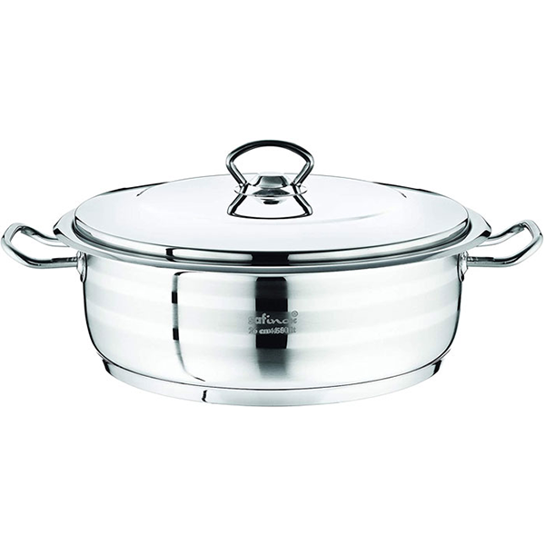 Saflon Safinox 30cm Flavia Karai With S/S LID 7.0Ltr