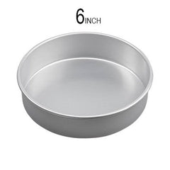 Aluminium Cake Mold Round 6 x 6 Inch