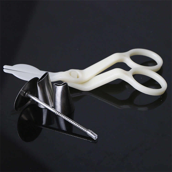 Scissor & Flower Nail Set - bakeware bake house kitchenware bakers supplies baking