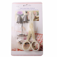 Scissor & Flower Nail Set - bakeware bake house kitchenware bakers supplies baking