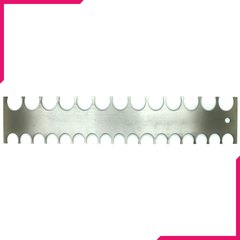 Stainless Steel Icing Comb Pattern 2 - bakeware bake house kitchenware bakers supplies baking