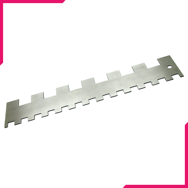 Stainless Steel Icing Comb Pattern 6 - bakeware bake house kitchenware bakers supplies baking