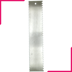 Stainless Steel Icing Comb Pattern 9 - bakeware bake house kitchenware bakers supplies baking
