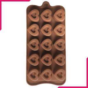 Silicone Chocolate Mold Heart - bakeware bake house kitchenware bakers supplies baking