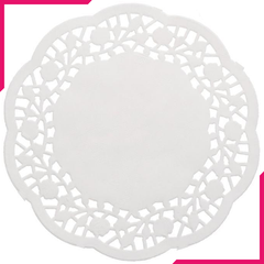 Doilies Baking Paper Mat 4.5" 11.4cm - bakeware bake house kitchenware bakers supplies baking