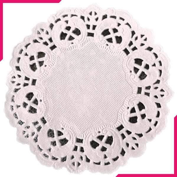 Doilies Baking Paper Mat 3.5" 9cm - bakeware bake house kitchenware bakers supplies baking