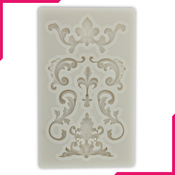 Flower Vine Lace Silicone Mold - bakeware bake house kitchenware bakers supplies baking