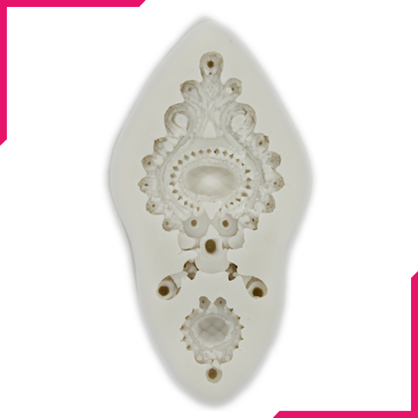 Silicone Fondant Mold Pearl Necklace - bakeware bake house kitchenware bakers supplies baking