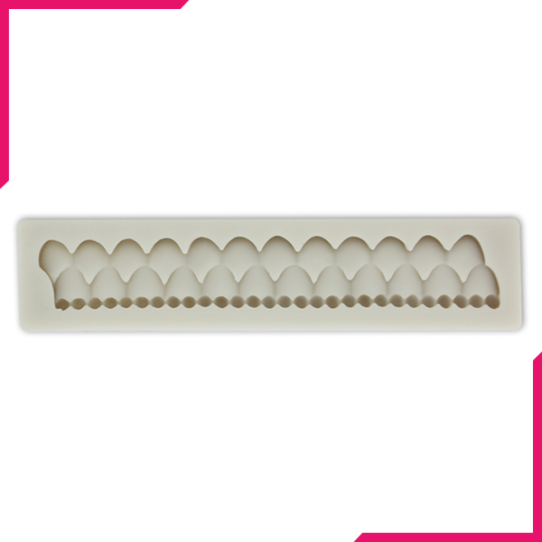 Silicone Fondant Mold Pearl Lace - bakeware bake house kitchenware bakers supplies baking