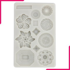 Silicone Fondant Mold Multi Shapes - bakeware bake house kitchenware bakers supplies baking
