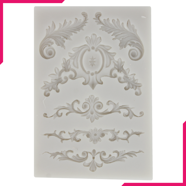 Silicone Fondant Mold European Style Lace - bakeware bake house kitchenware bakers supplies baking