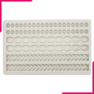 Lace Border Silicone Mold - bakeware bake house kitchenware bakers supplies baking