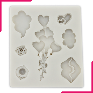 Silicone Fondant Mold Multi Shapes - bakeware bake house kitchenware bakers supplies baking
