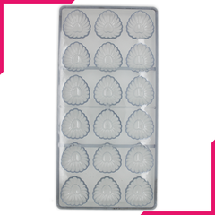 Acrylic Shell Chocolate Mold - bakeware bake house kitchenware bakers supplies baking