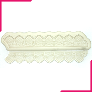 Silicone Fondant Mold Latticed Border - bakeware bake house kitchenware bakers supplies baking