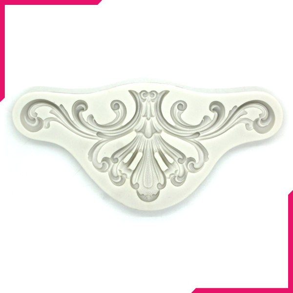 Silicone Fondant Mold Flower Border - bakeware bake house kitchenware bakers supplies baking