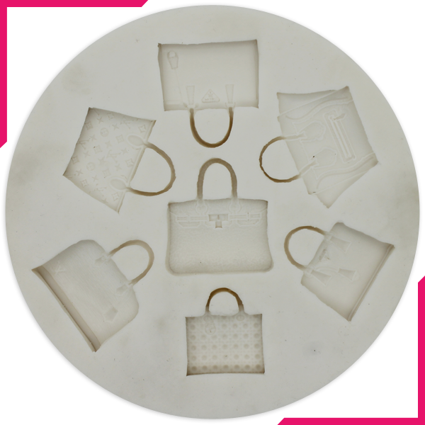 Branded Hand Bags Silicone Mold - bakeware bake house kitchenware bakers supplies baking